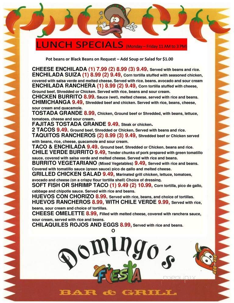H Domingo's Mexican & Seafood - Tehachapi, CA