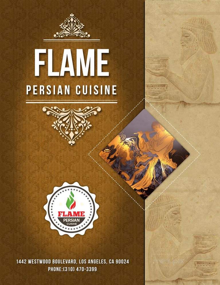 Flame Persian Cuisine - Los Angeles, CA