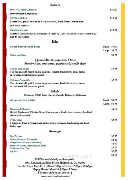 Universal Kabob - North Hollywood, CA menu_pic
