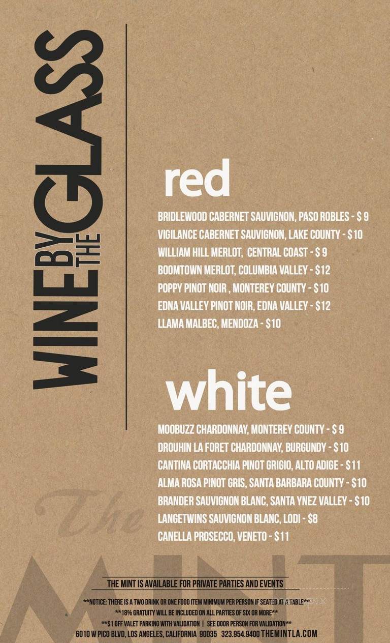Vietta Coffee - Los Angeles, CA menu_pic
