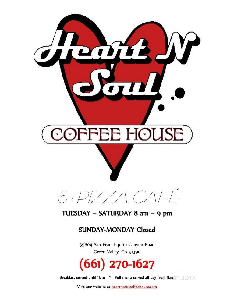 Heart N Soul Coffee House - Santa Clarita, CA