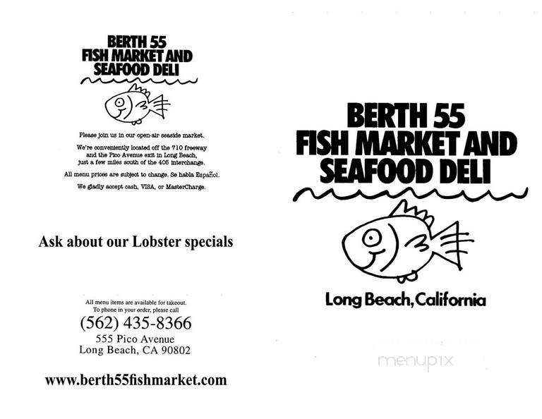 Berth 55-Fish Market & Seafood - Long Beach, CA