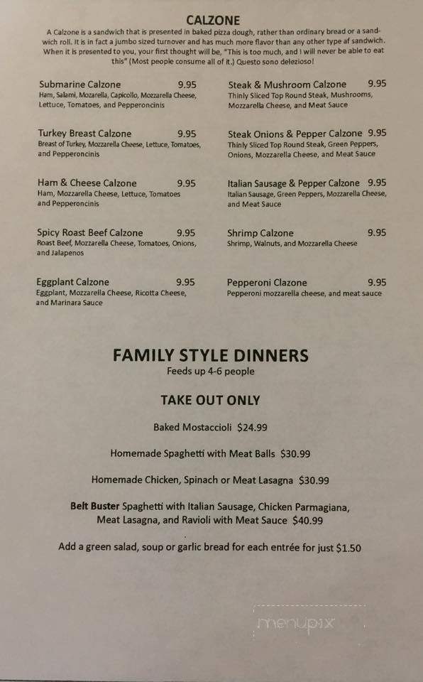 Ricci's Delicatessen - Bellflower, CA menu_pic
