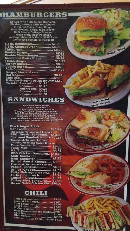 Cafe Del Sol - Los Alamitos, CA menu_pic