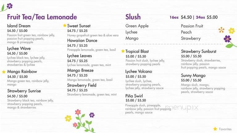 Lollicup - Arcadia, CA menu_pic