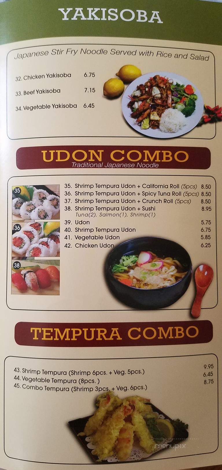 Rolling Rice - Orange, CA menu_pic