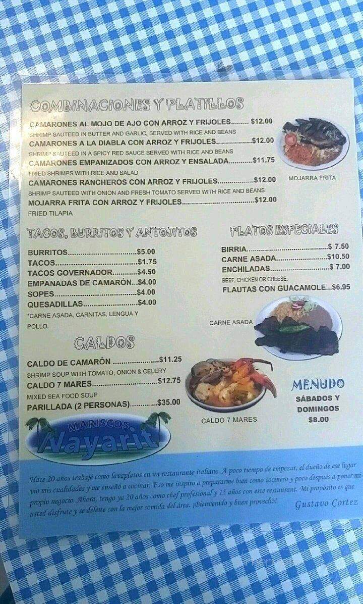 Mariscos Nayarit Restaurant - Anaheim, CA