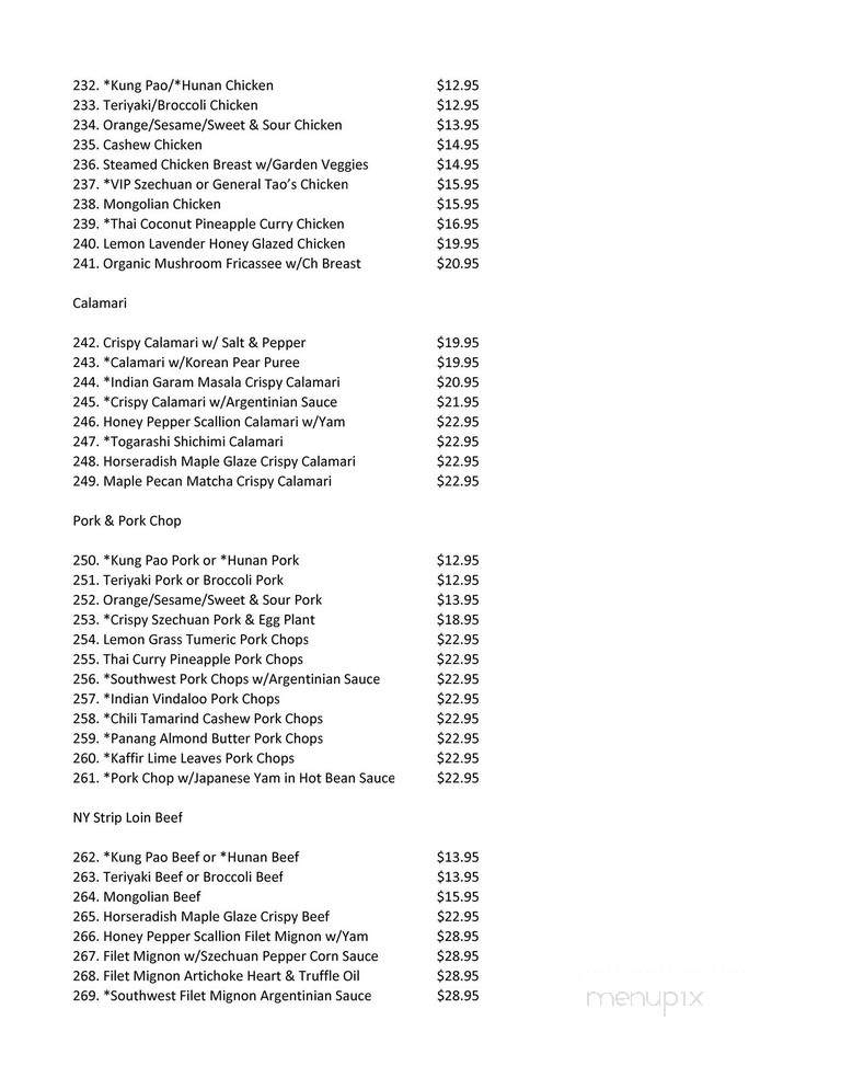 Mandarin Express - Agoura Hills, CA menu_pic