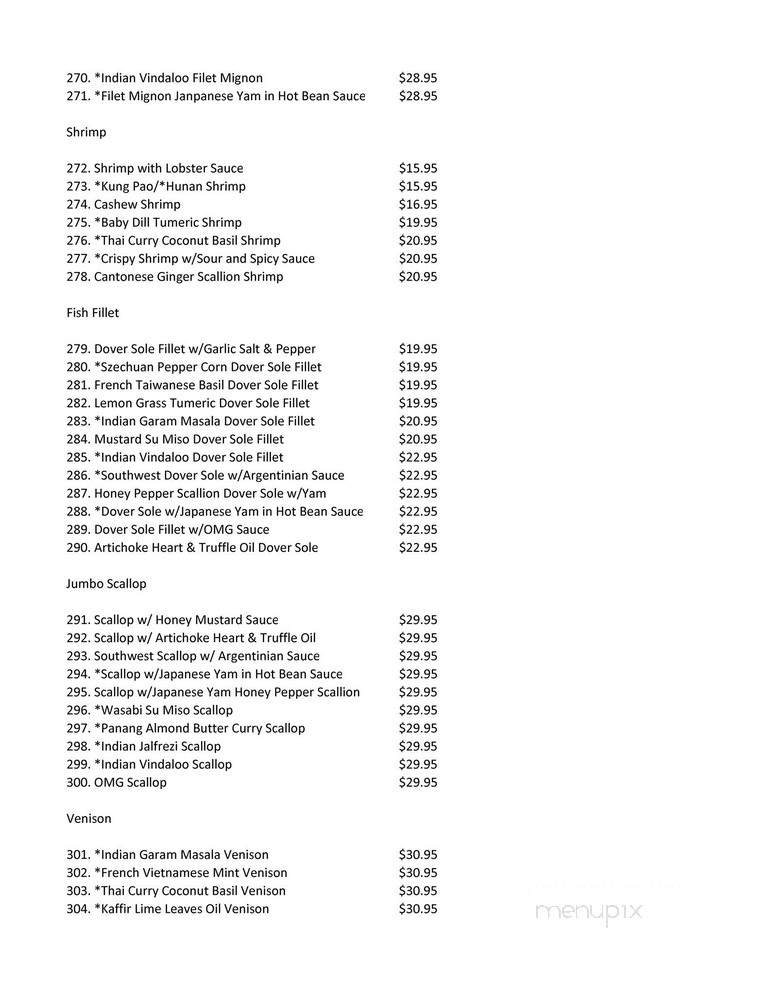 Mandarin Express - Agoura Hills, CA menu_pic