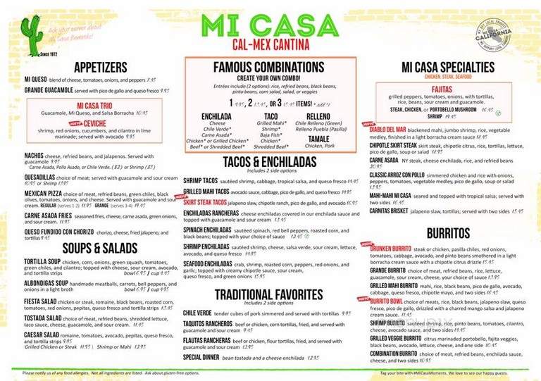 Mi Casa Mexican Restaurant - Costa Mesa, CA