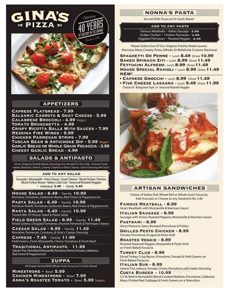 Garduno's Express Cuisine - Costa Mesa, CA menu_pic