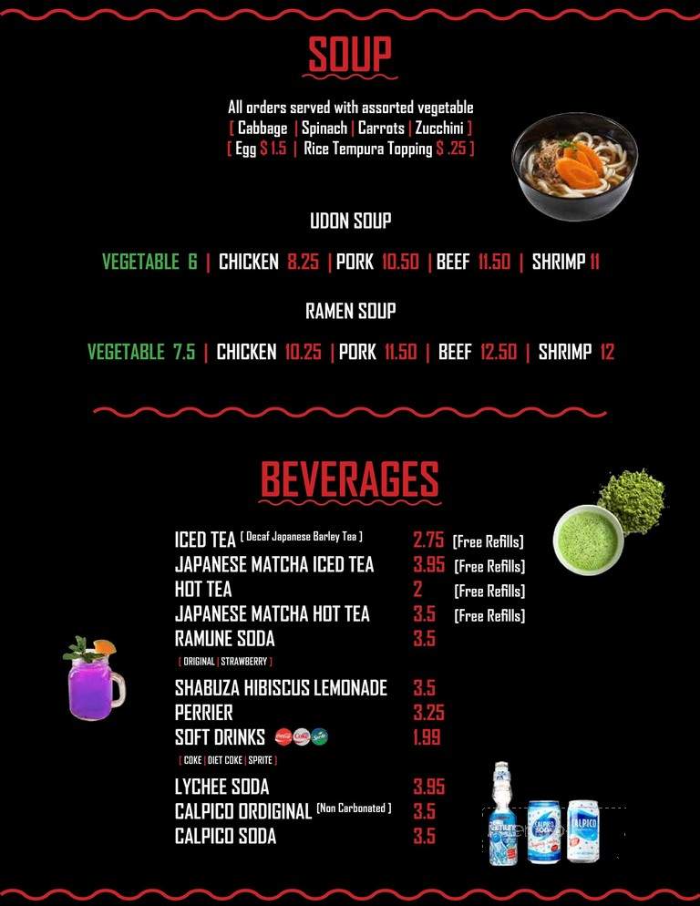Shabu - Mission Viejo, CA menu_pic