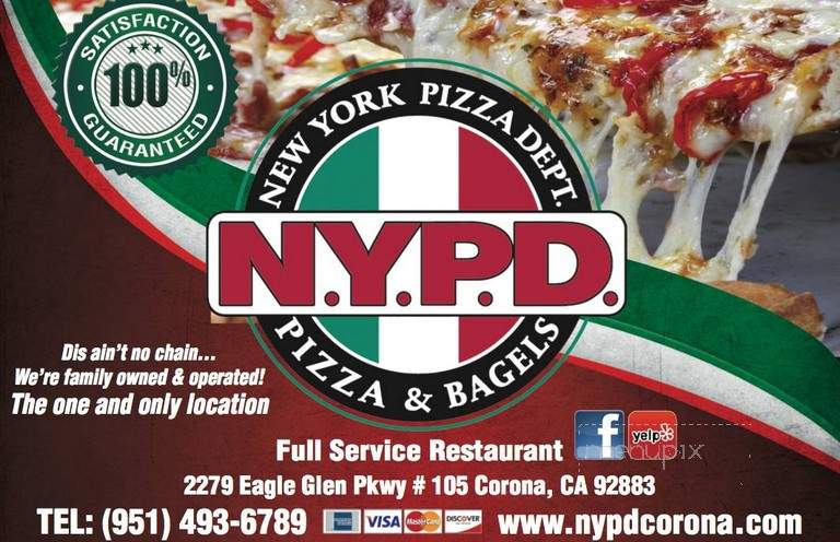 New York Pizza Dept - Corona, CA