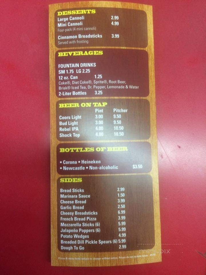 De Matteo's - Riverside, CA menu_pic