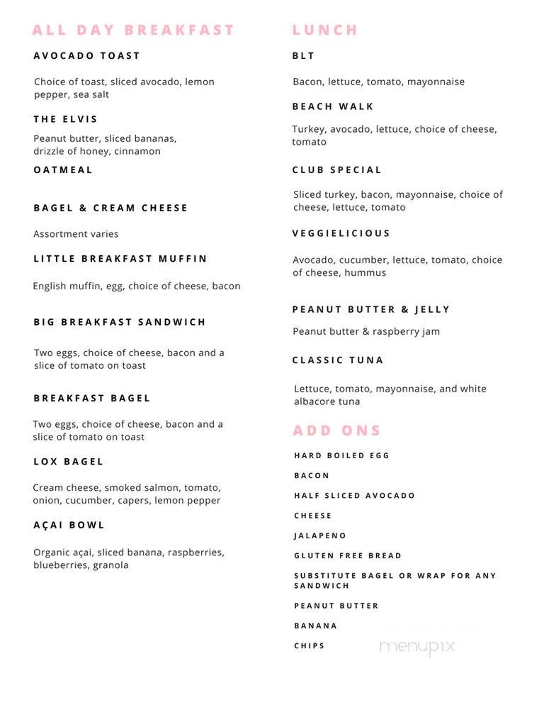 Solana Beach Coffee Co - Solana Beach, CA menu_pic