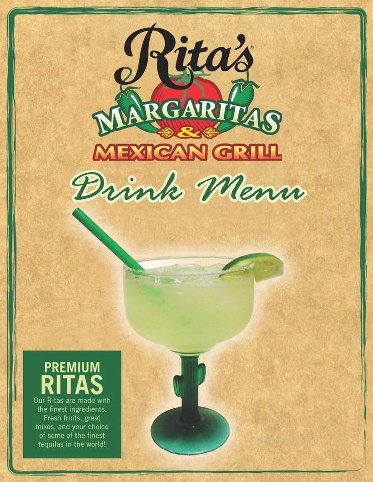 Rita's Cafe & Taqueria - Eureka, CA menu_pic