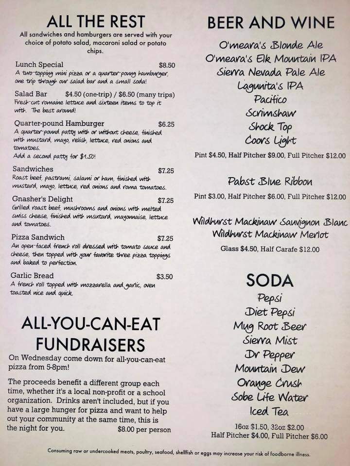 D J's Pizza - Kelseyville, CA menu_pic