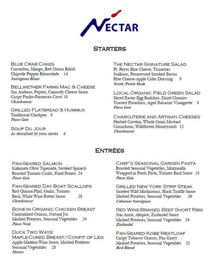 Nectar Restaurant & Lounge - Santa Rosa, CA