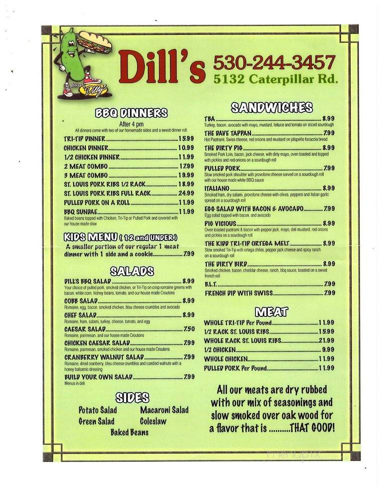 Dill's Deli - Redding, CA
