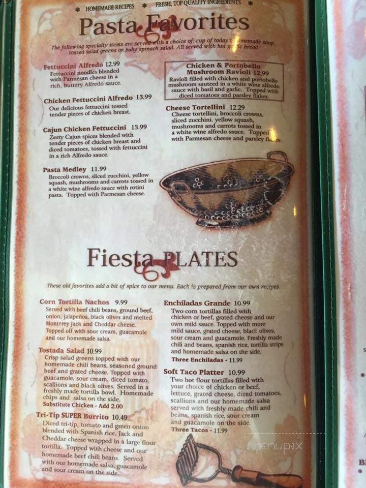 Black Oak Restaurant - Vacaville, CA menu_pic