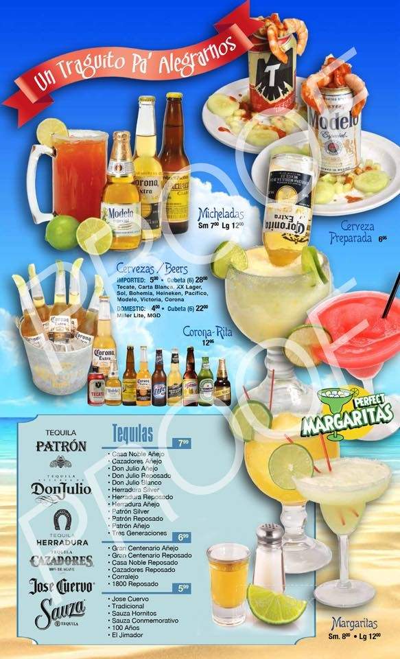Las Delicias Restaurant - San Jose, CA menu_pic