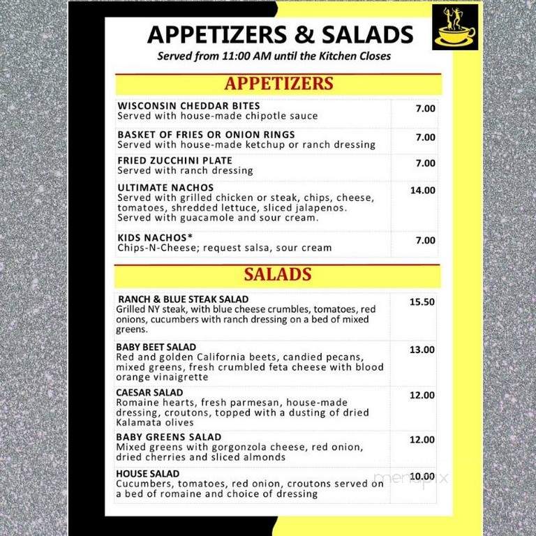 Bistro Espresso - Arnold, CA menu_pic