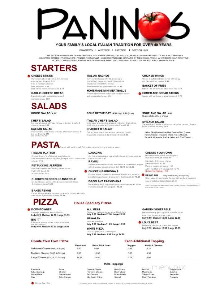 Panino's Restaurant - Colorado Springs, CO