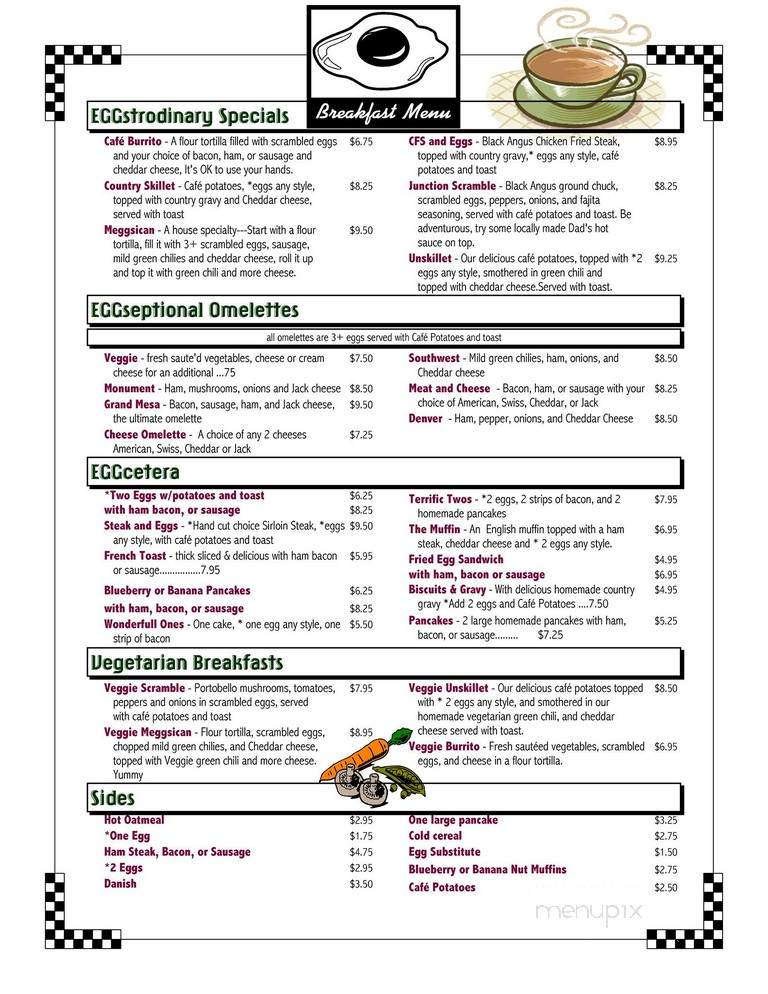 Main Street Cafe - Grand Junction, CO menu_pic