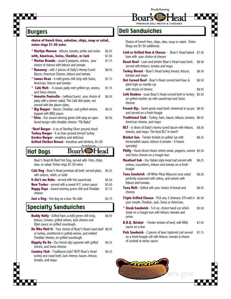 Main Street Cafe - Grand Junction, CO menu_pic