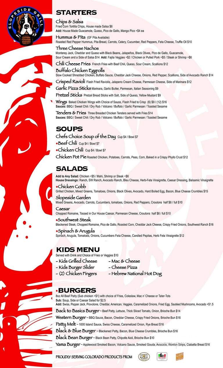 Mountain States Restaurants - Steamboat Springs, CO menu_pic