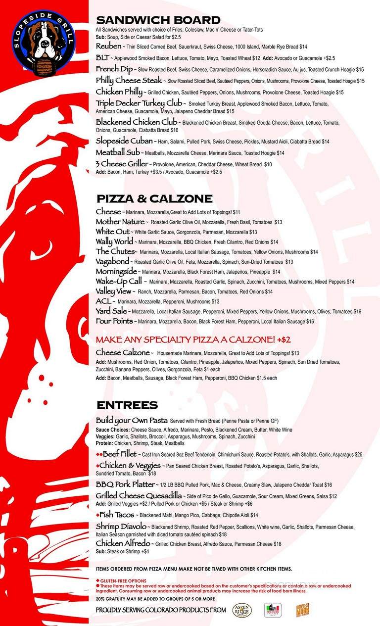 Mountain States Restaurants - Steamboat Springs, CO menu_pic