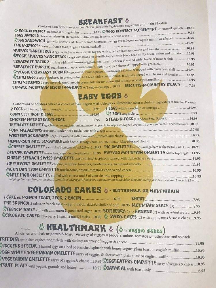 Mountain Lyon Cafe - Silverthorne, CO menu_pic