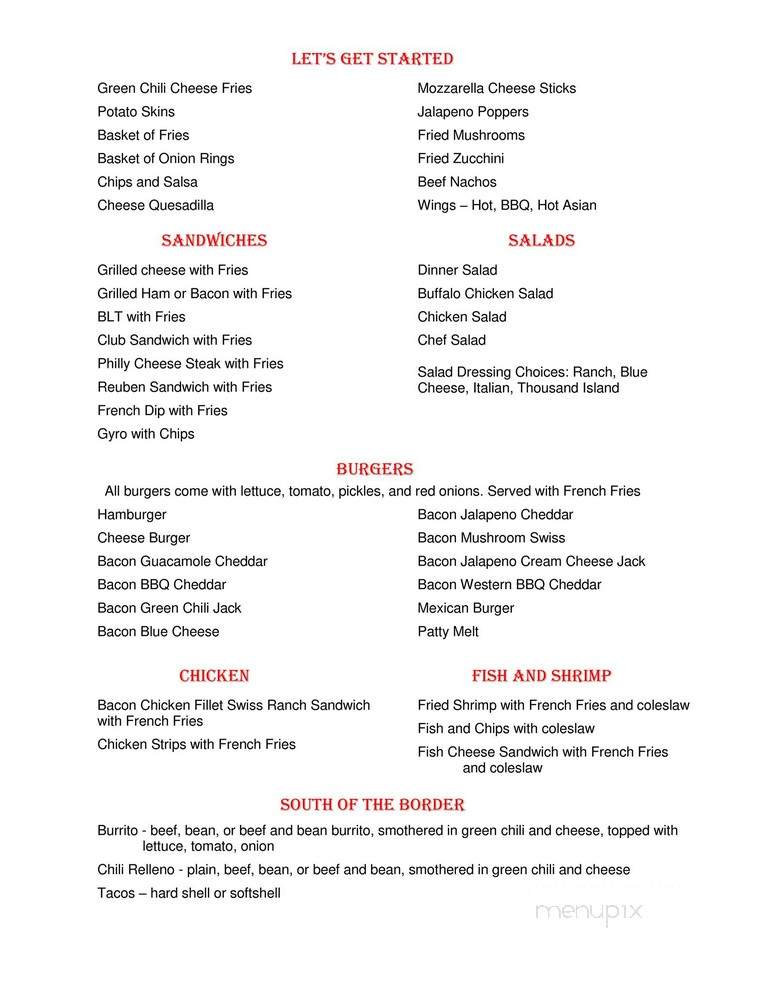Full House - Englewood, CO menu_pic