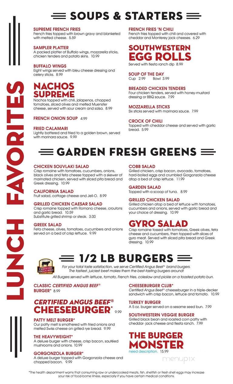 Three Brothers Diner - Danbury, CT menu_pic