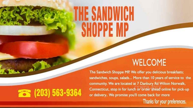 Sandwich Shoppe - Wilton, CT