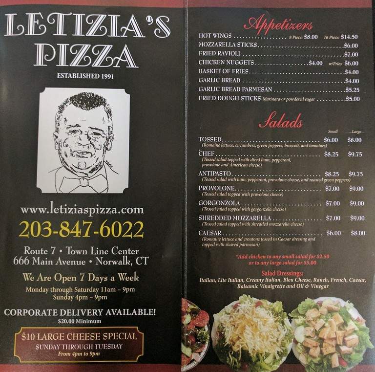 Letizia's Pizza I - Norwalk, CT