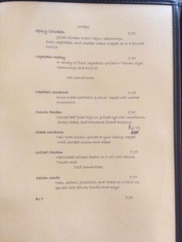 Winchester Restaurant - Torrington, CT menu_pic