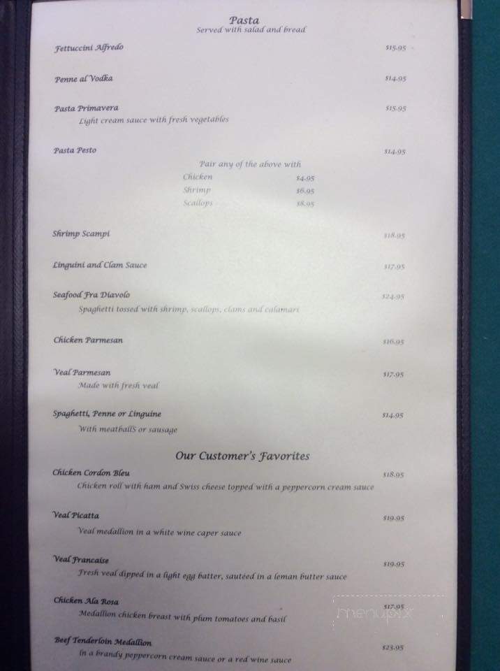 Winchester Restaurant - Torrington, CT menu_pic