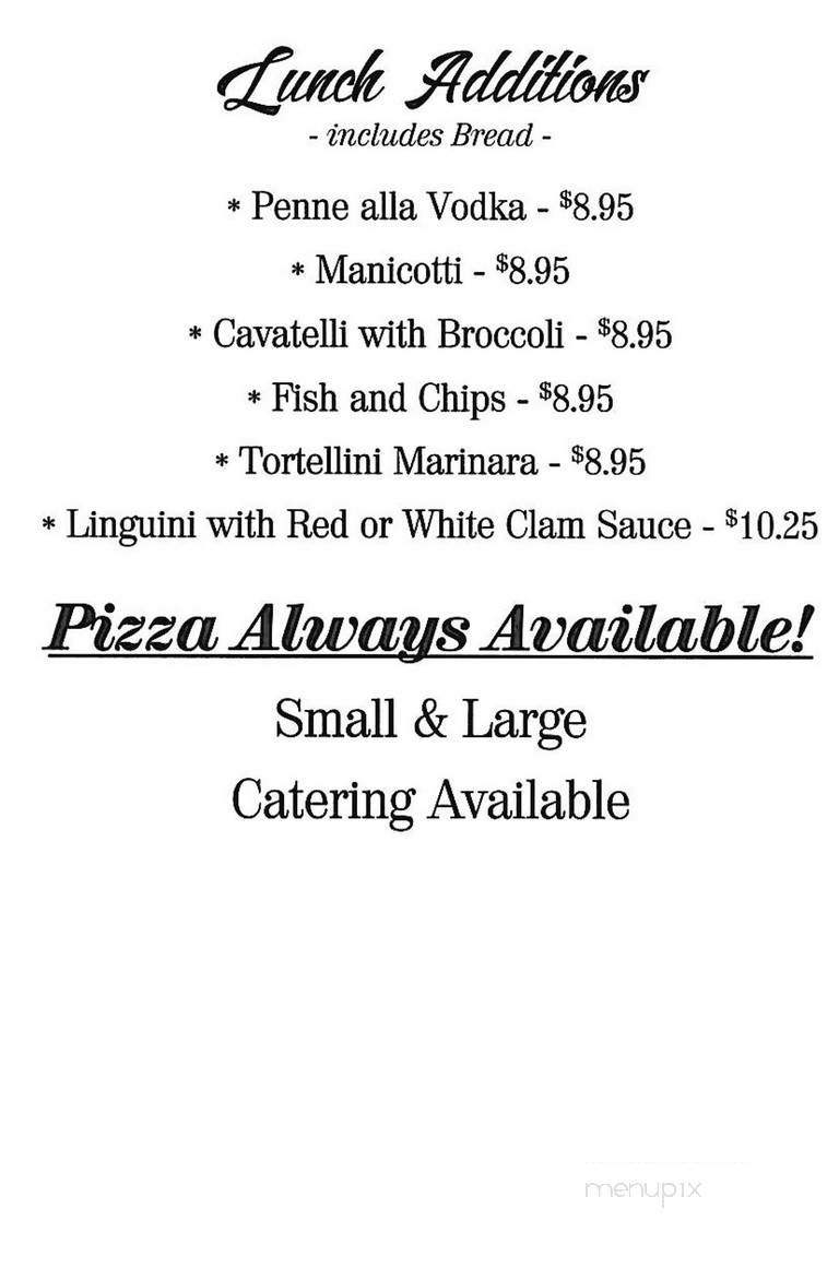 Anthony's Restaurant - Torrington, CT menu_pic