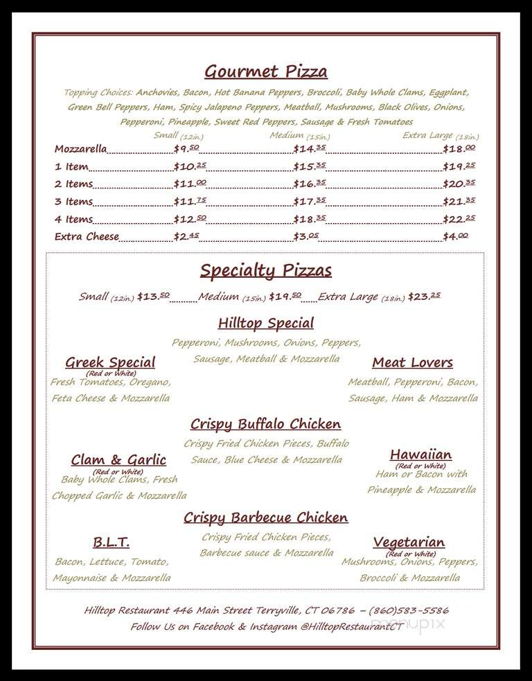 Charlie's Pizza - Terryville, CT