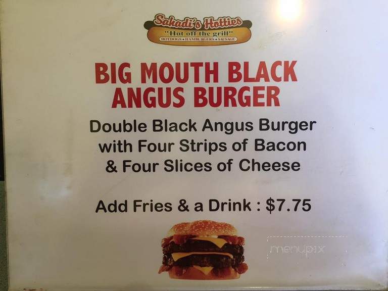 Sahadi's Hotties - New Britain, CT menu_pic