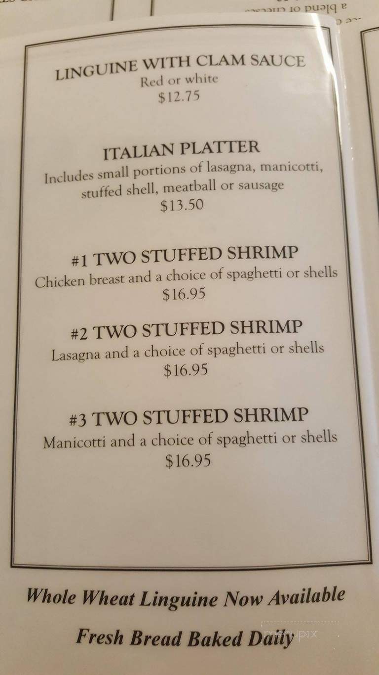 Henry's Pizzeria - East Windsor, CT menu_pic