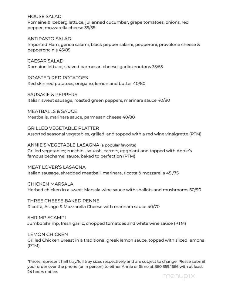 Oakdale Pizza - Oakdale, CT menu_pic