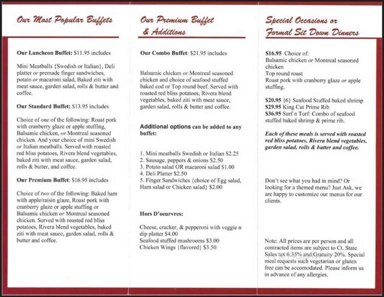 T J's Cafe Family Resturant & Catering - Baltic, CT menu_pic