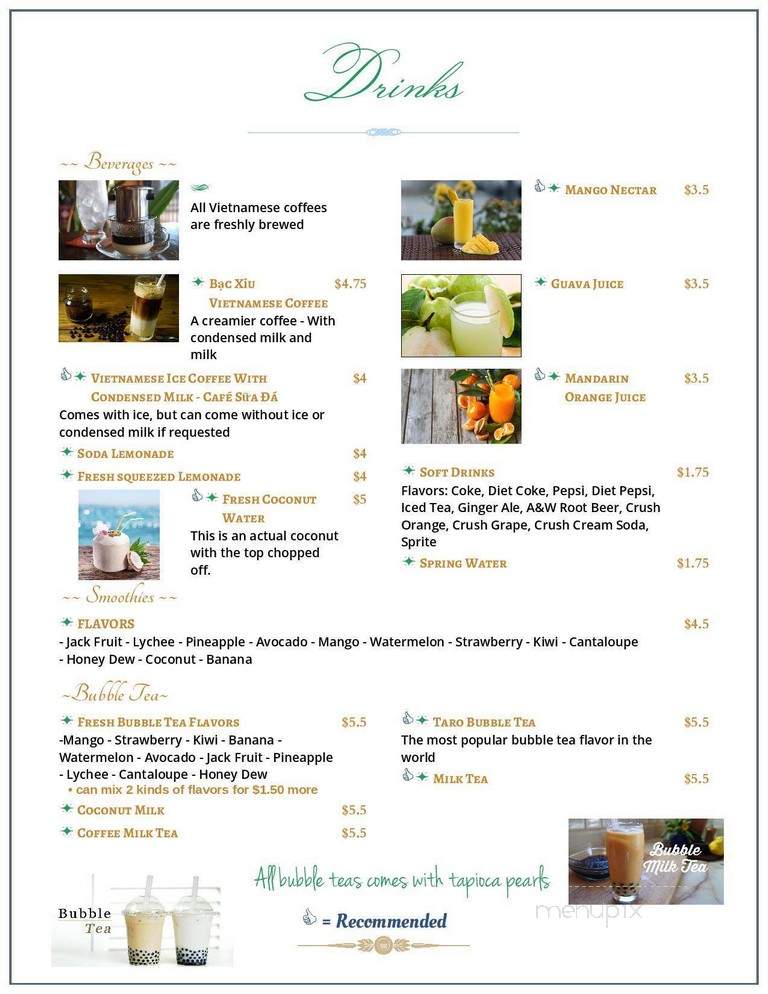 White Lotus - Saskatoon, SK menu_pic