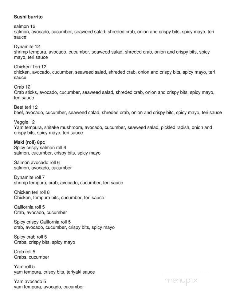 Banh Mi Express - London, ON menu_pic