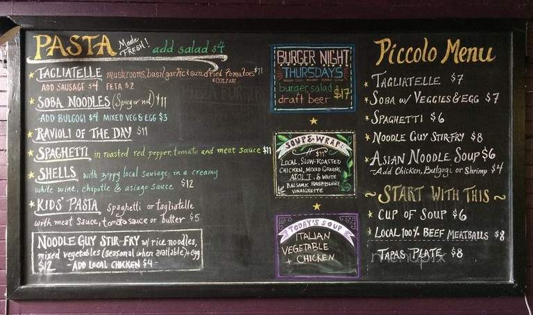 The Noodle Guy - Port Williams, NS menu_pic