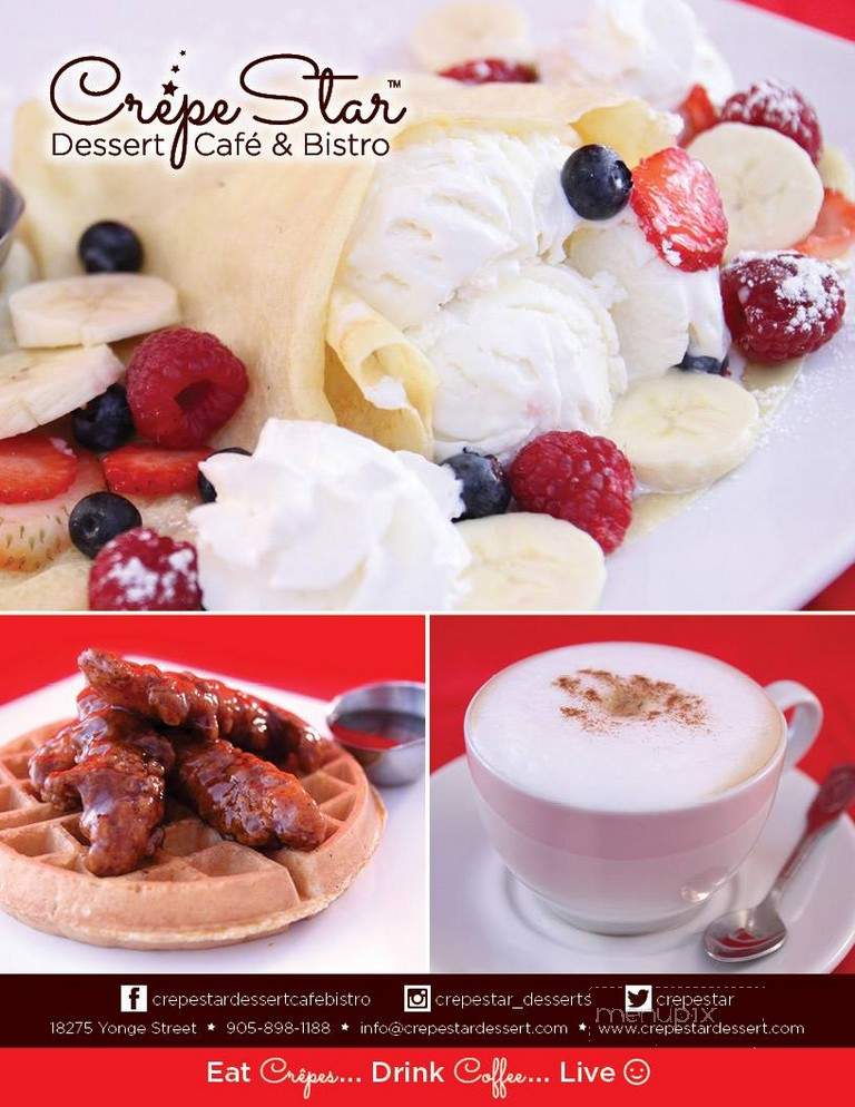 CrepeStar Dessert Cafe & Bistro - East Gwillimbury, ON