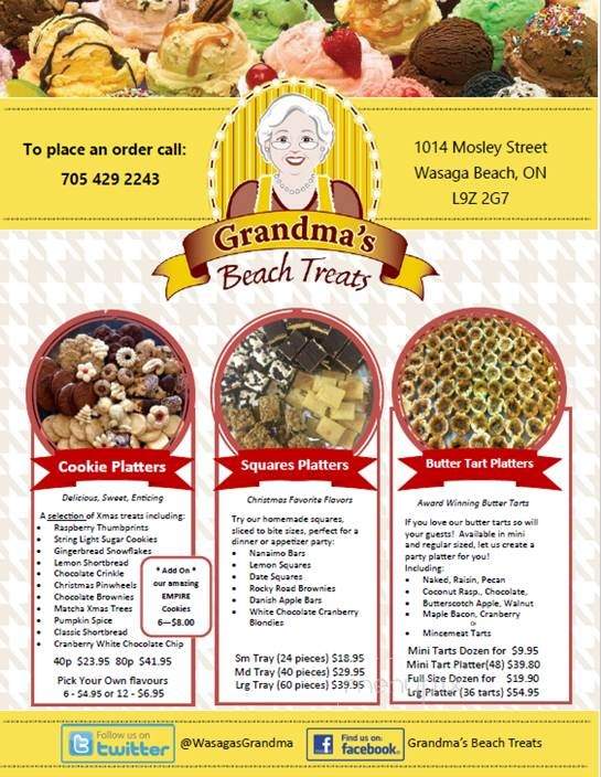 Grandma's Beach Treats - Wasaga Beach, ON