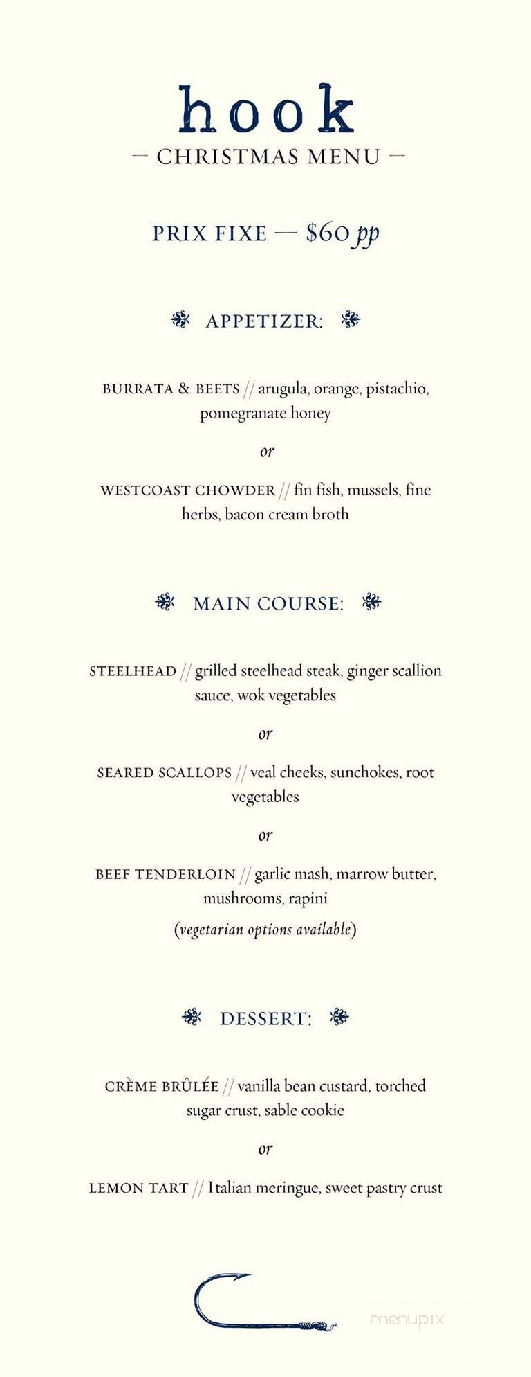 Hook Seabar - Vancouver, BC menu_pic
